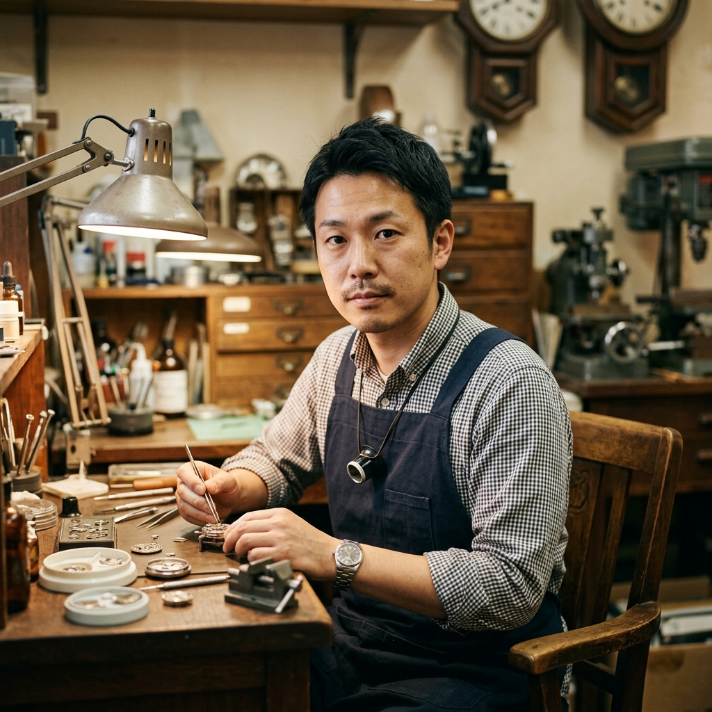 鈴木 誠二 — 時計技師